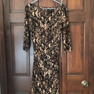 Ralph Lauren python dress